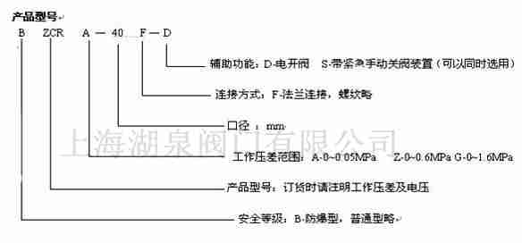 ZCRB防爆燃气紧急切断阀